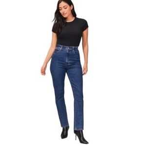 Abercrombie & Fitch Jeans Ultra High Rise 90s Slim Straight Size 29/8 Curve Love